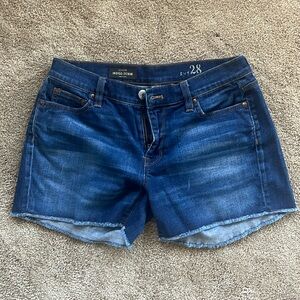 JCrew denim jean shorts. Size 28.